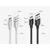 Wytrzymały kabel przewód USB - USB-C 480 Mbps 3A 1.5m czarny