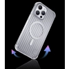 Magnetyczne etui iPhone 14 Plus MagSafe PQY Go Out Series laser color
