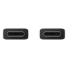 Kabel przewód USB-C - USB-C 3A 480Mb/s 1.8m czarny