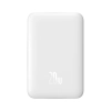 Mini powerbank 10000mAh z ładowaniem indukcyjnym MagSafe PD 20W biały