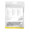 Szybki kabel sieciowy LAN RJ45 cat.8 40Gbps plecionka 1m czarny