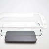 Szkło hartowane 9H z ramką montażową do iPhone 15 Premium Glass czarne