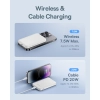Mini powerbank 5000mAh 20W + kabel USB-C 20V / 3A biały