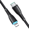 Kabel przewód do iPhone Starry Series USB-C - Lightning 30W 1m czarny