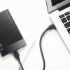 Kabel przewód USB 3.0 - USB-C 3A 1m czarny