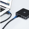 Kabel przewód USB - USB 2.0 1m czarny