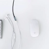 Przedłużacz adapter kabla słuchawek audio AUX mini jack 3.5 mm 2m niebieski