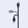 Przedłużacz kabla przewodu USB 2.0 480Mb/s 3m czarny