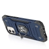 Etui pancerny pokrowiec do iPhone 14 uchwyt magnetyczny Ring Armor niebieski