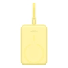 Mini Powerbank MagSafe 10000mAh 20W z kablem Lightning do iPhone 0.3m żółty