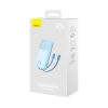 Powerbank z wyświetlaczem 10000mAh 22.5W Comet Series + kabel USB-A - USB-C 0.3m niebieski