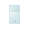 Powerbank z wyświetlaczem 10000mAh 22.5W Comet Series + kabel USB-A - USB-C 0.3m niebieski