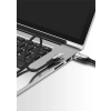 Kabel przewód USB-A - microUSB 3A wskaźnik ładowania 1.2m czarny