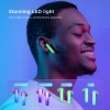 Słuchawki bezprzewodowe TWS IceLens Series ze światłami LED białe