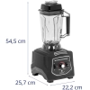 Blender kielichowy z trybem pulsacyjnym 2.5 l 24500 obr./min 1680 W