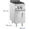 Kuchenka gazowa 2 palnikowa z szafką propan / LPG / gaz ziemny 7.2 kW