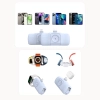 Mini powerbank 5000mAh 15W iPhone Lightning i ładowarką do Apple Watch - niebieski