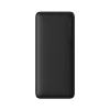 Powerbank Airpow 20W 10000mAh z kablem USB-A - USB-C 30cm - czarny