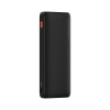 Powerbank Airpow 20W 10000mAh z kablem USB-A - USB-C 30cm - czarny