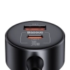 Ładowarka 2x gniazdo zapalniczki Adapter High Efficiency Pro USB-A USB-C 30W - czarny