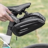 Torba rowerowa mocowana pod siodełko na zaczep szybkozłączke 1.8l - czarna