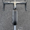 Torba sakwa rowerowa mocowana na ramę 0.9l - srebrna