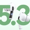 Słuchawki U19 douszne TWS bezprzewodowe Bluetooth 5.3 z wyświetlaczem LED - białe