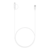 Kabel przewód Samsung Combo USB-A - micro USB i USB-C 1.5m - biały