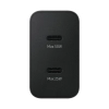 Ładowarka sieciowa Samsung Power Adapter Duo 2x USB-C 50W - czarna