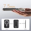 Portfel na karty Magnetic Wallet MagSafe z podstawką i uchwytem na palec - czarny