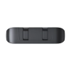 Powerbank 10000mAh z wbudowanymi kablami USB-C iPhone Lightning - czarny