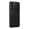 Etui case Samsung z kieszenią na karty do Galaxy A16 - czarny