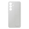 Etui case Samsung Standing Grip Case z uchwytem i podstawką do Galaxy S24 FE - szare