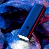 Lampka rowerowa przednia z funkcją latarki biała 600lm IPX6 USB-C - czarna