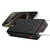 Powerbank 20000mAh Airpow 20W z kablem USB-A - USB-C 50cm - czarny