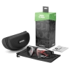 Okulary rowerowe fotochromowe UV400 z etui SP216BK - czarno-czerwone