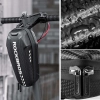 Torba rowerowa mocowana na kierownicę lub ramę 3l B62-1 - czarna