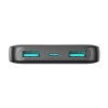 Powerbank JR-PBF13 5000mAh 2.4A 2x USB-A 1x USB-C - czarny