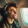 Słuchawki bezprzewodowe Sounfii Q20 ANC nauszne Bluetooth 5.3 - czarne