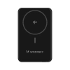 Powerbank magnetyczny Qi2 10000mAh z podstawką USB-A USB-C 22.5W PD - czarny