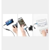 Adapter przejściówka z micro USB na USB-C - czarny