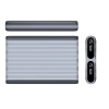 Kieszeń obudowa AM2C3-2N na dwa dyski M.2 NVME USB-C 10Gb/s - szara