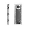 Kieszeń obudowa na dysk TCM2-G20 M.2 NVME USB-C 3.2 20Gb/s - srebrno-przezroczysta