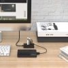 Hub rozdzielacz W5P-U2-030 4x USB-A 30cm - czarny