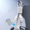 Kabel przewód CDX 100W 5A Power Delivery USB-C 1m - biały