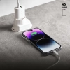 Ładowarka sieciowa Power Delivery USB-A USB-C 20W - biała