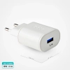 Ładowarka sieciowa USB-A 10W - biała