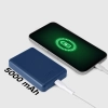 Powerbank 5000 mAh MagSafe - niebieski
