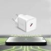 Ładowarka sieciowa GaN z Power Delivery 20W - biała