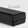 Powerbank 30000 mAh USB-C USB-A - czarny